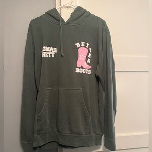 Green Hoodie Sweatshirt